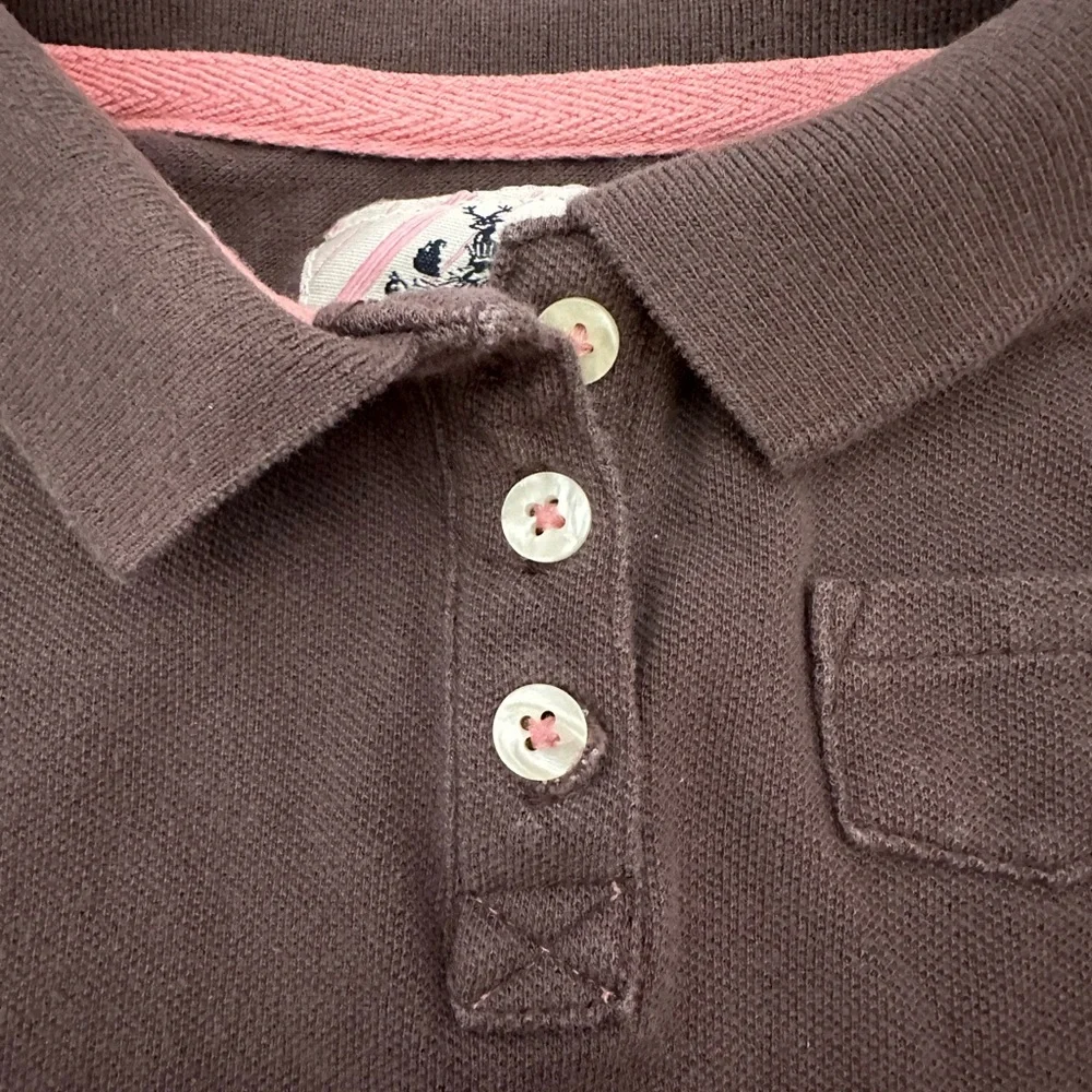 2006 Old Navy Polo Shirt in Brown Size 6-12 months